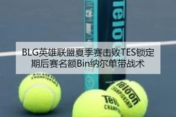 BLG英雄联盟夏季赛击败TES锁定期后赛名额Bin纳尔单带战术
